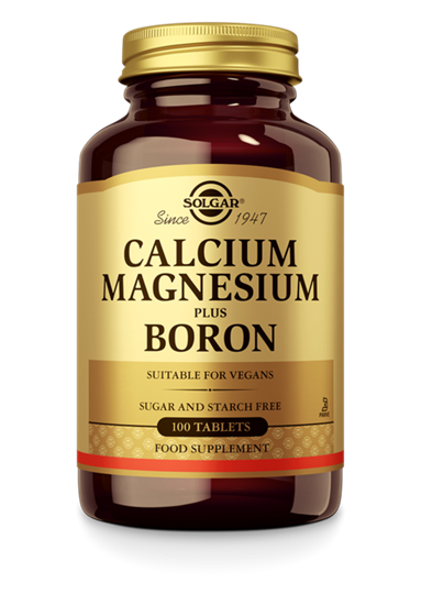SOLGAR CALCIUM MAGNESIUM PLUS BORON 100ST